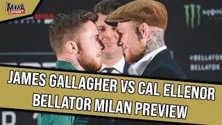 James Gallagher vs Cal Ellenor | Bellator Milan Preview LIVE | MMA Latest