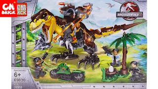 LEGO T REX DINOSAURS JURASSIC MECH ROBOT FULL WEAPONS PRCK69030 Unofficial LEGO  SPEED BUILD