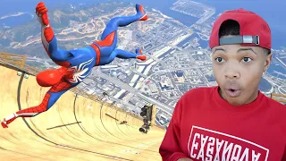 GTA 5 - Epic Ragdolls/Spiderman Compilation (Euphoria Physics, Fails, Jumps, Funny Moments) 2