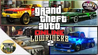 GTA 5 Online ЛОУРАЙДЕРЫ часть 2 | LOWRIDERS part 2