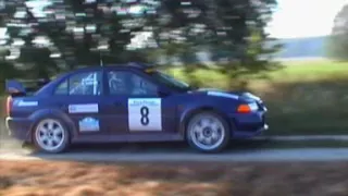 Anton Werner Mitsubishi Lancer 001 Erzgebirge Rally Chemnitz 2000