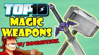 Top 10 Magic Weapons w/ DEATH BATTLE's Boomstick