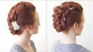 Versatile Braided Fauxhawk Hairstyle