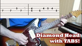 Surf Guitar: Diamond Head Ventures cover [with tabs]