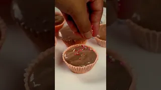 Edible Chocolate Cups #youtubeshorts #shorts #youtube #chocolate