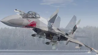 Российские Су-35 перехватили израильские истребители