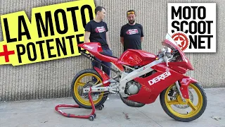 THE FASTEST 49CC MOTORCYCLE IN SPAIN - DERBI GPR 2FAST 106CC AT MOTOSCOOT 2022