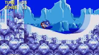 OmegaRadiost Gameplay (Sonic the Hedgehog 3: Ice Cap Zone Act 1, 2 and Boss)