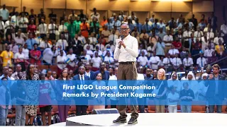 First LEGO League Competition | Remarks by President Kagame