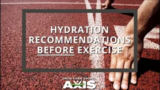 Hydration Recommendations Before Exercise