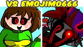 FNF VS RD Team: Emojimo666's Past Release + Animation (MOD/Creepypasta/Chara) | Friday Night Funkin