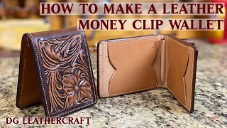 How to Make a Leather Money Clip Wallet