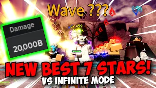 New Best 7 Stars Only BROKE ALL STAR! 20 TRILLION DMG & INSANE WAVE! | ASTD Challenge