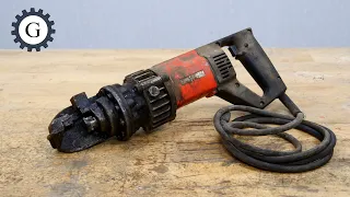 Electric Rebar Cutter Restoration