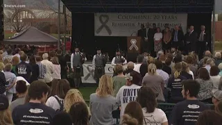 Remembrance service held 20 years after Columbine shooting