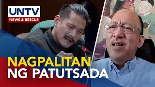 Sen. Padilla at ex-pres’l adviser Llamas, nagpatutsadahan kaugnay ng isyu sa West PH Sea dispute
