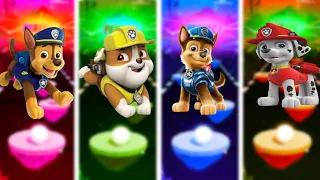 Chase Paw Patrol 🆚 Rubble Paw Patrol 🆚 Everest Paw Patrol 🆚 Marshall 💤 Tiles Hop Edm Rush Gaming