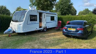 France 2023 | Part 1 | Ferry & Travelling