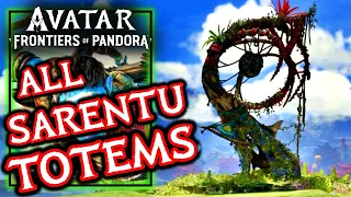 Avatar Frontiers of Pandora - All 12 Sarentu Totems Interactions - Vision of the Ancestors Trophy