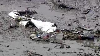 RAW: Amazon Plane Crash Wreckage in Trinity Bay