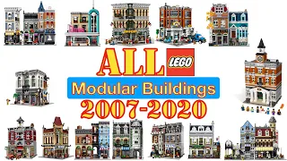 ALL Lego MODULAR BUILDINGS 2007-2020