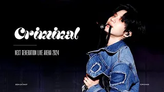 [4K] 240406 240407 Criminal #태민 #TAEMIN @NEXT GENERATION LIVE ARENA 2024