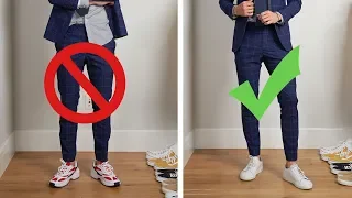 How to Wear Suits With Sneakers | 8 Do’s & Don'ts + Outfit Inspiration | Men’s Fashion