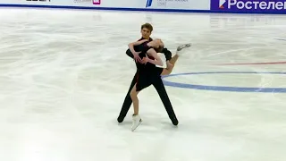 Екатерина Рыбакова - Иван Махноносов. Ритм-танец. Первенство России среди юниоров 2023