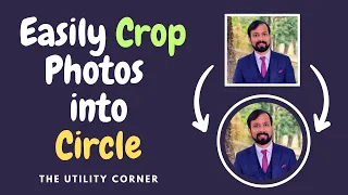How to Crop Photos into circle shape using PowerPoint on Windows 10 | PowerPoint tips and tricks