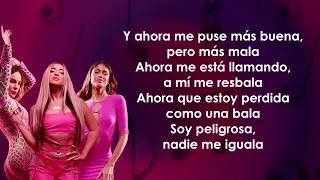 Lola Indigo, TINI, Belinda - Niña de la Escuela (Letra/Lyrics)