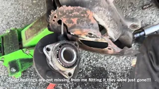 No one could remove this wheel bearing, but I did.. tips and tricks on rusted wheel bearings