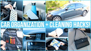 Car Organization and Cleaning Hacks!