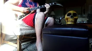 BLACK SABBATH  "ELECTRIC FUNERAL" JACKSON RHODES V 1970 MAIN RIFF (MY VERSION E-FLAT)