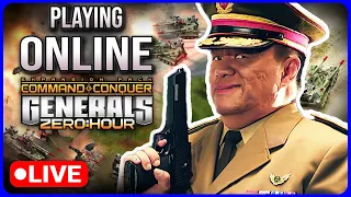Online FFA Multiplayer Matches & Outpost Live LAN Stories! | C&C Generals Zero Hour