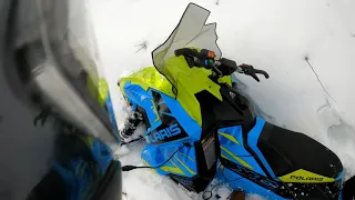 2020 Polaris indy xc 129 My thoughts on the machine. End up stuck!