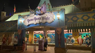 Peter Pan’s Flight Complete Experience with Amazing Low Light Magic Kingdom Walt Disney World 2023