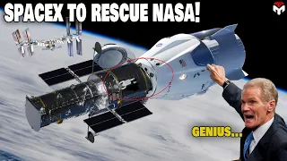 Genius! SpaceX Dragon to rescue NASA's Hubble Telescope & ISS from falling to Earth...