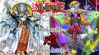 Monarchs VS Abyss Actor | YuGiOh! Feature Match! | Round 4 | September 2023
