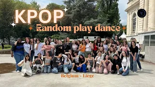 [KPOP IN PUBLIC] KPOP RANDOM PLAY DANCE IN BELGIUM, by NightCrew