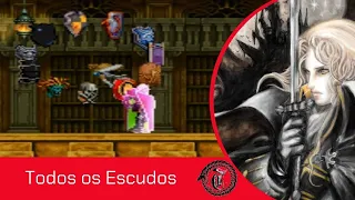 Todos os Escudos de Castlevania Symphony Of The Night (EXTRA)