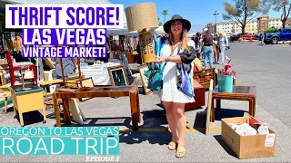 THRIFTING LAS VEGAS VINTAGE MARKET! Thrift With Me At The Best Vintage Mall In Las Vegas! + Goodwill