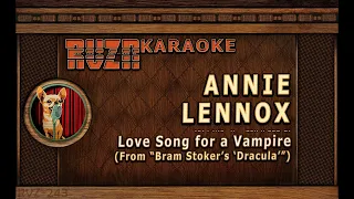ANNIE LENNOX - "Love Song for a Vampire (Bram Stoker's 'Dracula')" Karaoke