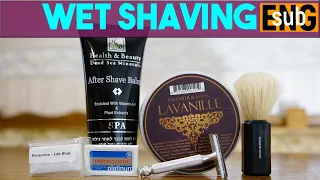 Бритва Gellette 1958, Barrister and Mann Lavanille Shaving Soap & SPOKAR | Бритьё с HomeLike Shaving