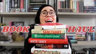 Book Haul | where I talk about library services and haul way too many books