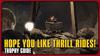 Resident Evil 4 Remake - Hope You Like Thrill Rides!  - Taking No Damage During Minecart Sections