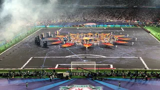 Champions league final opening ceremony. Kiev 26/05/2018