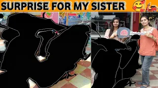 Gifting brand new scooter to my sister||excitement||#suprise #scooter #sister #travel #travelvlog 😂