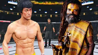 PS5 | Bruce Lee vs. Old Man Sadhu Tapasyan  (EA Sports UFC 4)🥊