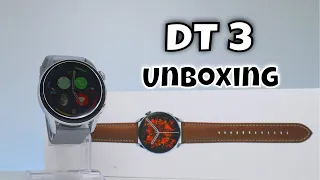 DT3 Smart Watch 1.36inch BT Call  Music control  ECG+PPG Heart Rate Monitor IP68 Waterproof