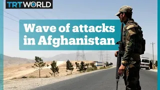 Dozens dead in wave of violence in Afghanistan